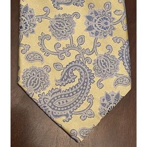 CM Gold Series Designed In Italy Gold Blue Hand Made 100% Silk Made In China